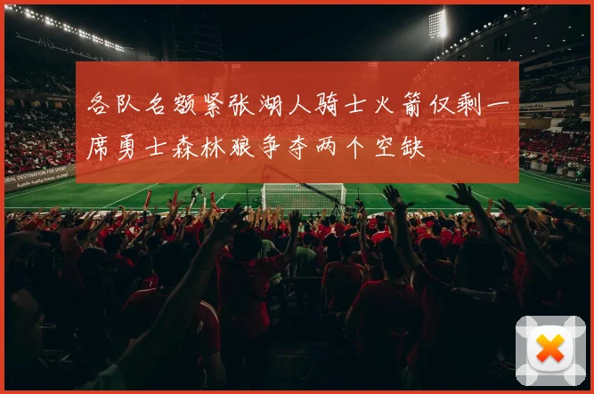 各队名额紧张湖人骑士火箭仅剩一席勇士森林狼争夺两个空缺